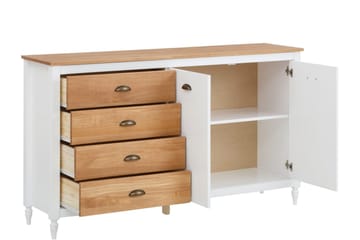 Lenham Sideboard 160x45 cm - Vit - Förvaring - Förvaringsmöbler - Sideboard & skänk
