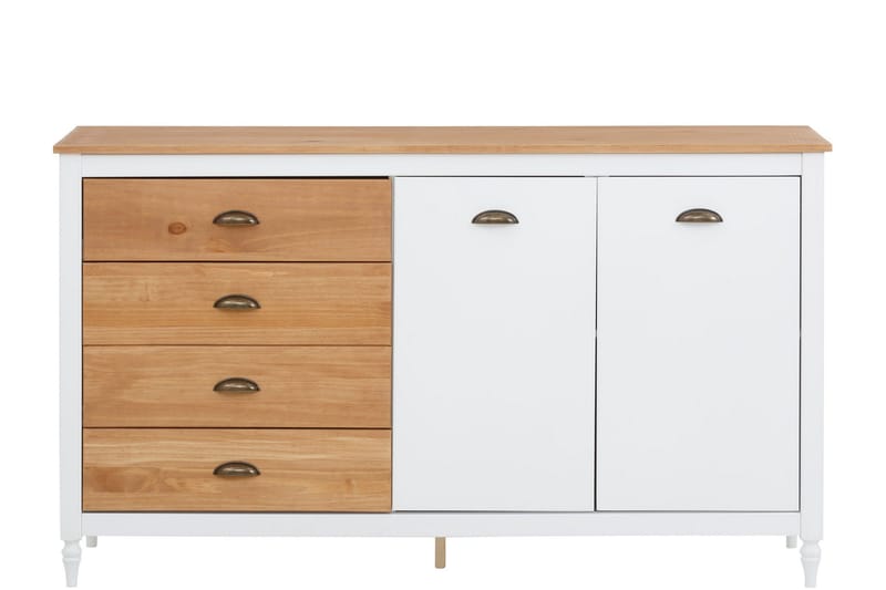 Lenham Sideboard 160x45 cm - Vit - Förvaring - Förvaringsmöbler - Sideboard & skänk