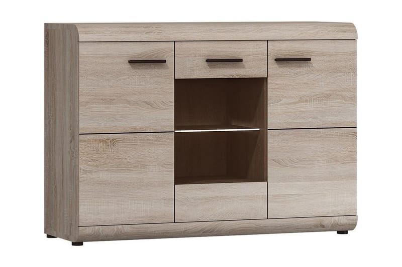 Link Skänk 120x42x87 cm - Beige/Grå - Sideboard & skänk