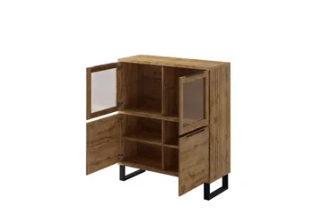 Malissa Sideboard i Trä med Metallben - Träfärgad - Förvaring - Förvaringsmöbler - Sideboard & skänk