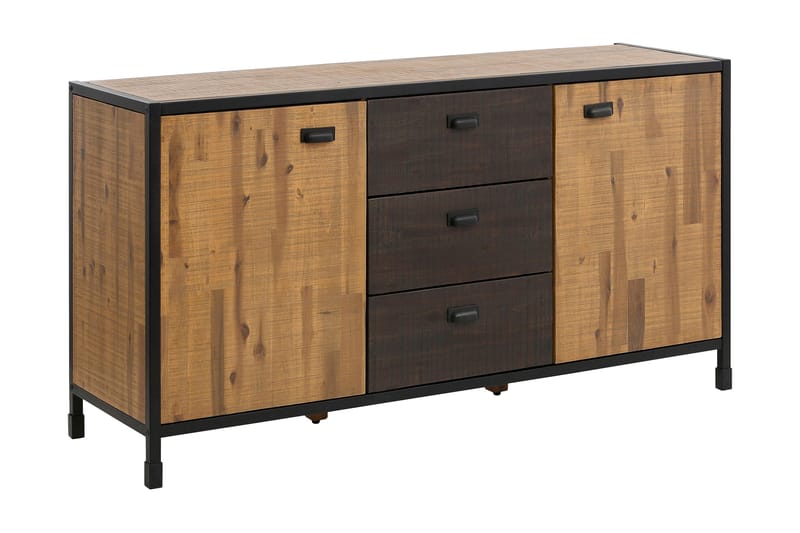 Mantas Skänk 150 cm - Flerfärgad/Akacia/Metall - Sideboard & skänk