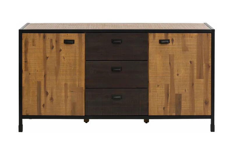 Mantas Skänk 150 cm - Flerfärgad/Akacia/Metall - Förvaring - Förvaringsmöbler - Sideboard & skänk