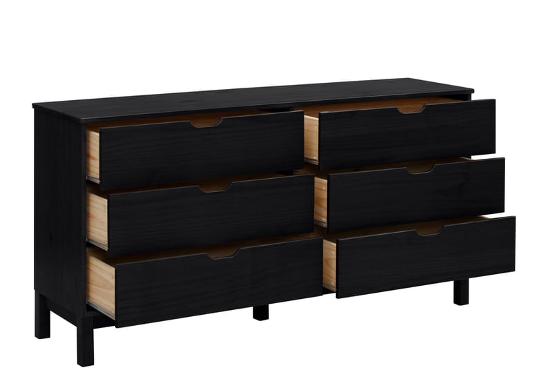 Masoomi Skänk 150x39 cm - Svart - Förvaring - Förvaringsmöbler - Sideboard & skänk