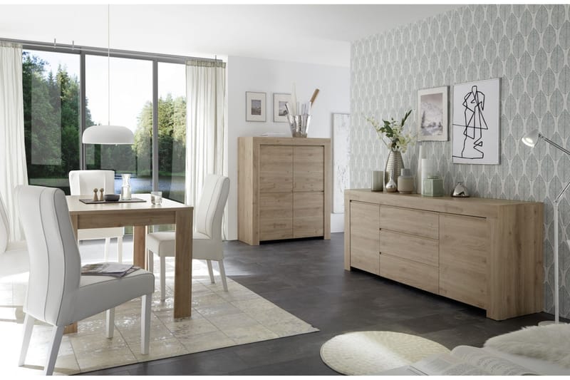 Midas Skänk 184 cm - Brun - Förvaring - Förvaringsmöbler - Sideboard & skänk