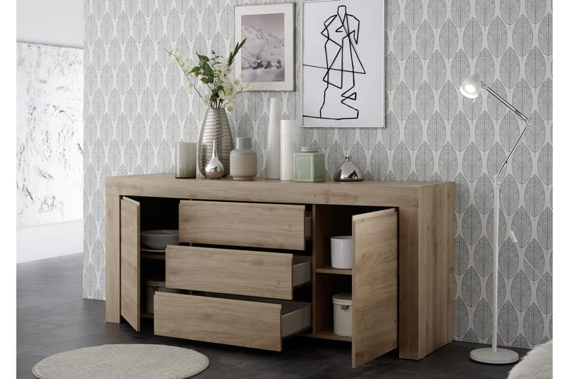 Midas Skänk 184 cm - Brun - Förvaring - Förvaringsmöbler - Sideboard & skänk