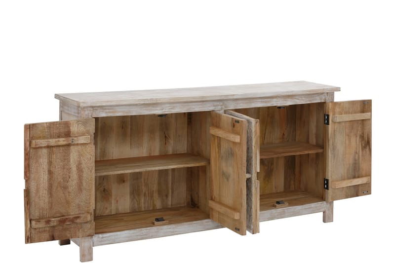 Mikei Skänk 175x40 cm - Ljusbrun - Förvaring - Förvaringsmöbler - Sideboard & skänk