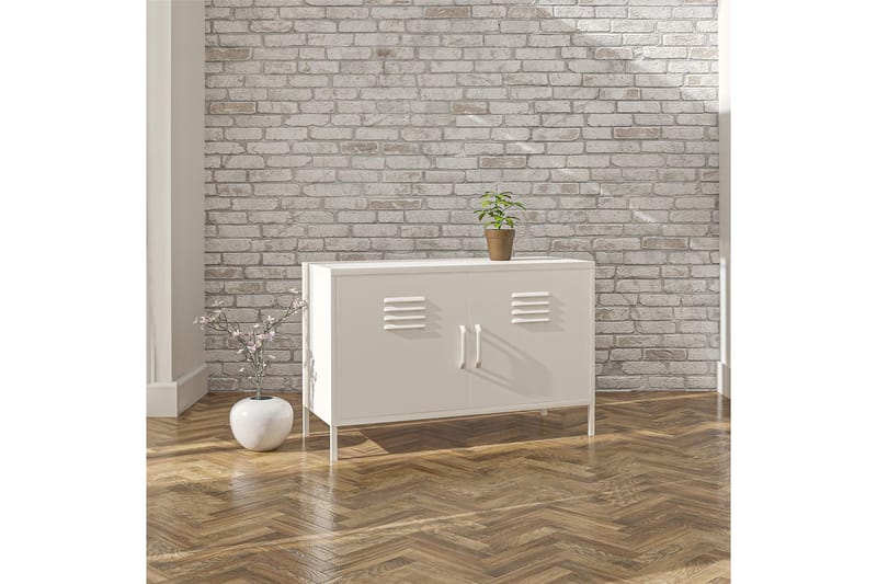 Mission District Skänk 100x40 cm Vit - Dorel Home - Sideboard & skänk