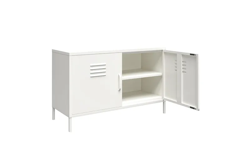 Mission District Skänk 100x40 cm Vit - Dorel Home - Förvaring - Förvaringsmöbler - Sideboard & skänk