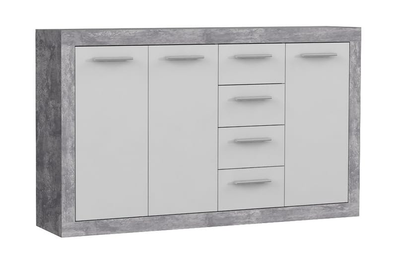 Mohaned Rektangulär Skänk 34x153 cm i Trä - Vit - Förvaring - Förvaringsmöbler - Sideboard & skänk