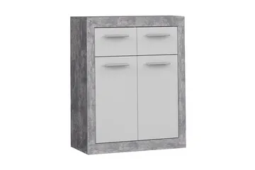 Mohaned Rektangulär Skänk 34x83 cm i Trä - Vit - Förvaring - Förvaringsmöbler - Sideboard & skänk