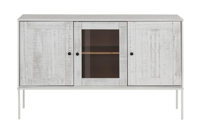 Munira Skänk 130 cm - Beige/Vit - Sideboard & skänk