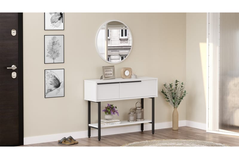 Muttun Skänk 100 cm - Vit - Förvaring - Förvaringsmöbler - Sideboard & skänk