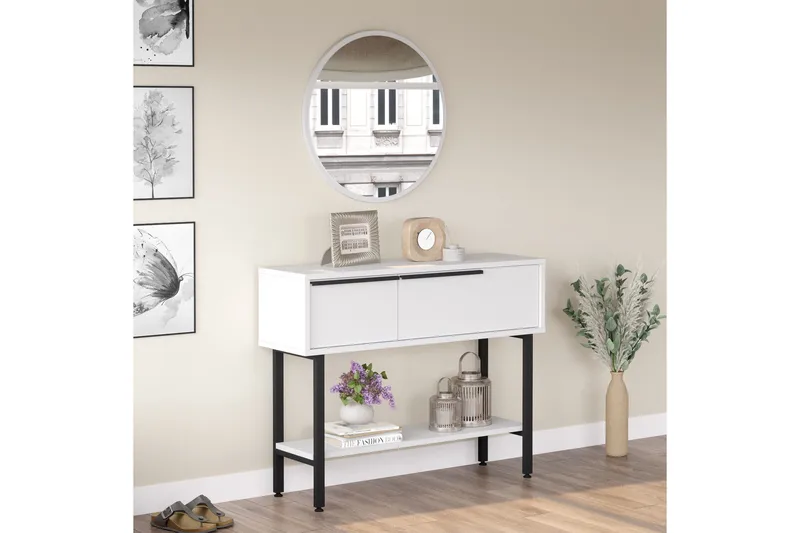 Muttun Skänk 100 cm - Vit - Förvaring - Förvaringsmöbler - Sideboard & skänk