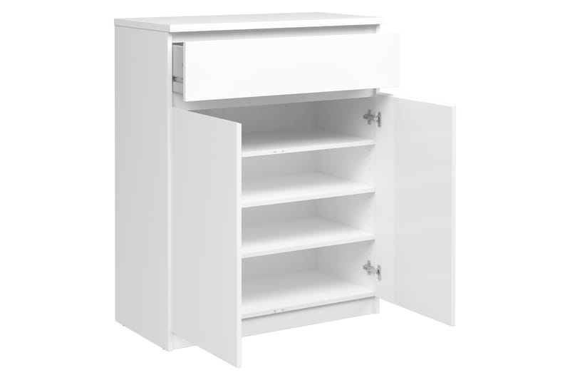 Naia Skänk 80 cm - Vit Högglans - Förvaring - Förvaringsmöbler - Sideboard & skänk