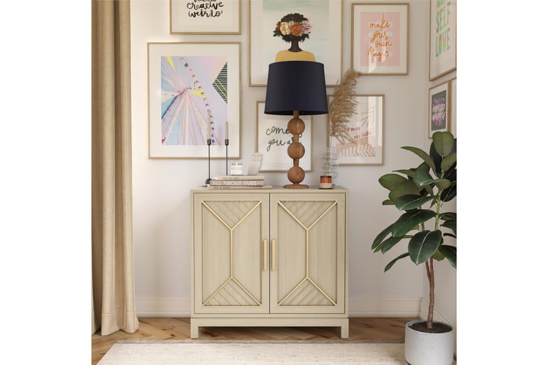 Neely Skänk 85,3x40,1 cm Beige - Dorel Home - Förvaring - Förvaringsmöbler - Sideboard & skänk