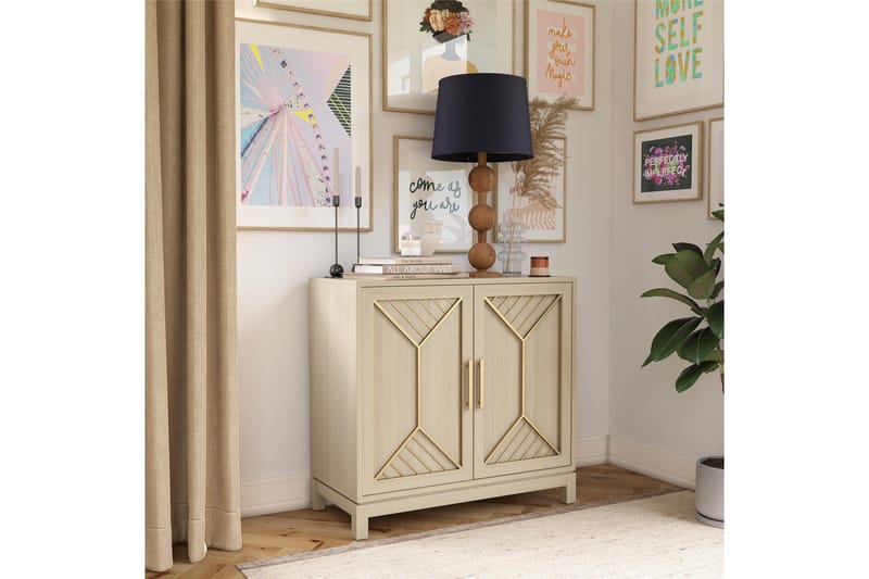 Neely Skänk 85,3x40,1 cm Beige - Dorel Home - Förvaring - Förvaringsmöbler - Sideboard & skänk