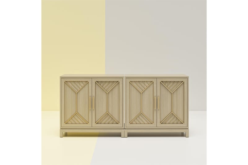 Neely Skänk 85,3x40,1 cm Beige - Dorel Home - Förvaring - Förvaringsmöbler - Sideboard & skänk