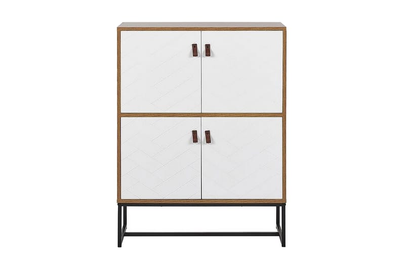 Nueva Skänk 76x39 cm - Ljusbrun/Vit - Förvaring - Förvaringsmöbler - Sideboard & skänk