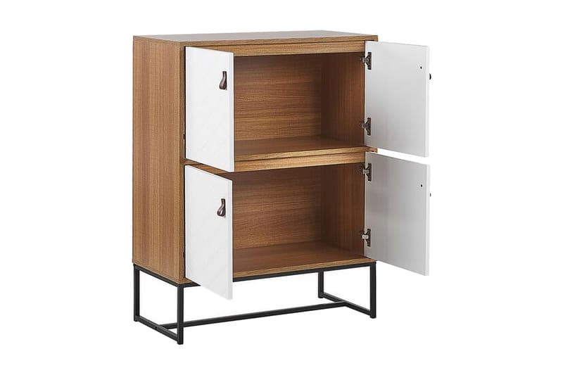 Nueva Skänk 76x39 cm - Ljusbrun/Vit - Förvaring - Förvaringsmöbler - Sideboard & skänk