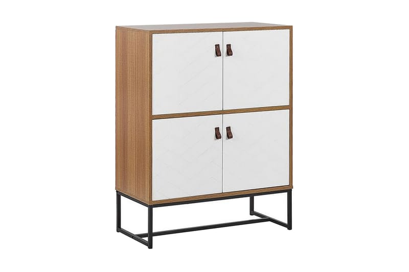 Nueva Skänk 76x39 cm - Ljusbrun/Vit - Sideboard & skänk