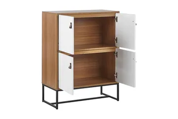 Nueva Skänk 76x39 cm - Ljusbrun/Vit - Förvaring - Förvaringsmöbler - Sideboard & skänk