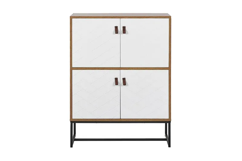 Nueva Skänk 76x39 cm - Ljusbrun/Vit - Förvaring - Förvaringsmöbler - Sideboard & skänk