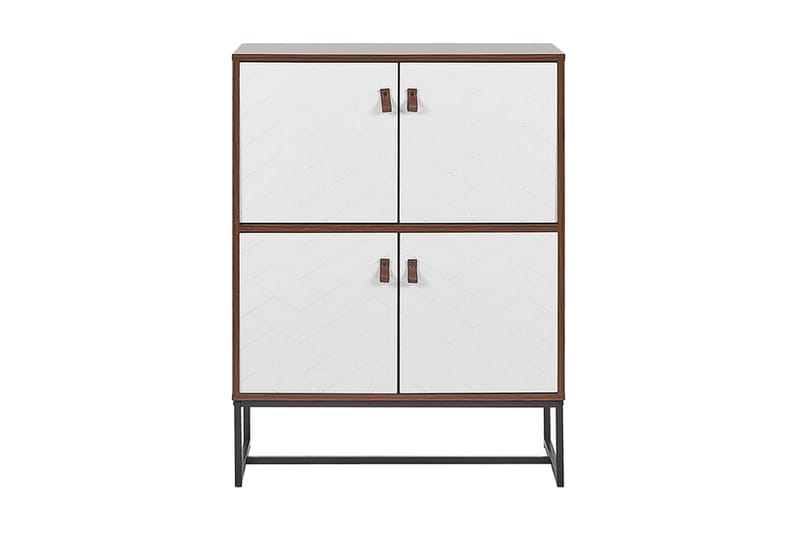 Nueva Skänk 76x39 cm - Mörkbrun/Vit - Förvaring - Förvaringsmöbler - Sideboard & skänk