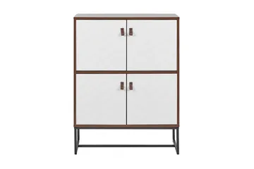 Nueva Skänk 76x39 cm - Mörkbrun/Vit - Förvaring - Förvaringsmöbler - Sideboard & skänk