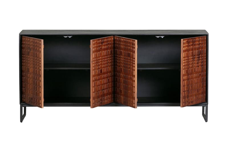 Nutsaba Sideboard 170x40 cm - Trä/Ljusbrun - Sideboard & skänk
