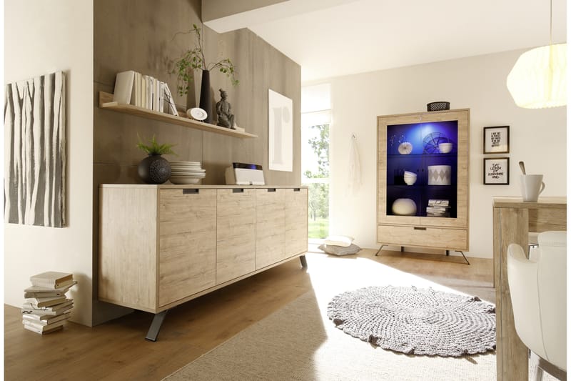 Palma Skänk 206 cm 4 Dörrar - Sherwoodek - Förvaring - Förvaringsmöbler - Sideboard & skänk