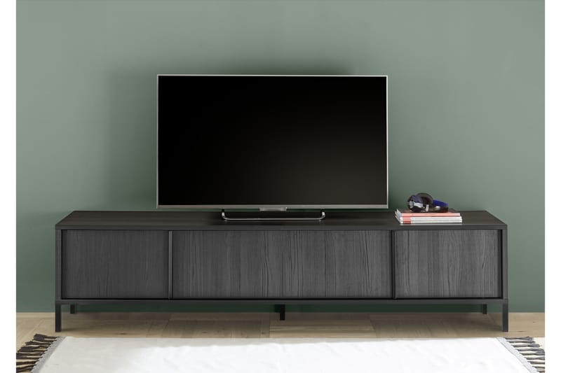 Parona Skänk 206x40 cm - Svart - Förvaring - Förvaringsmöbler - Sideboard & skänk