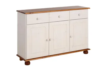 Remiel Skänk 118 cm - Vit/Brun - Förvaring - Förvaringsmöbler - Sideboard & skänk