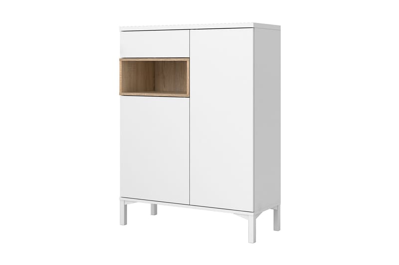 Roomers Skänk - Vit/Ek - Förvaring - Förvaringsmöbler - Sideboard & skänk