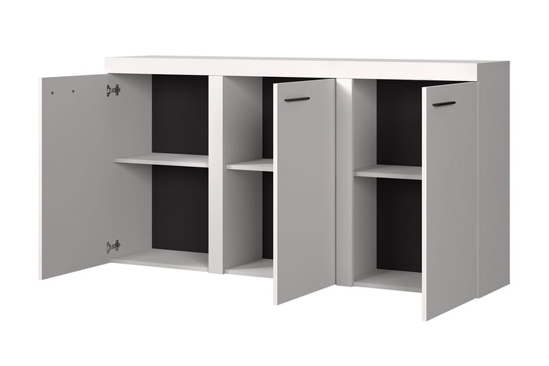 Rumba Skänk 148,8x40,3x82 cm LED-belysning - Beige/Brun/Grå - Förvaring - Förvaringsmöbler - Sideboard & skänk