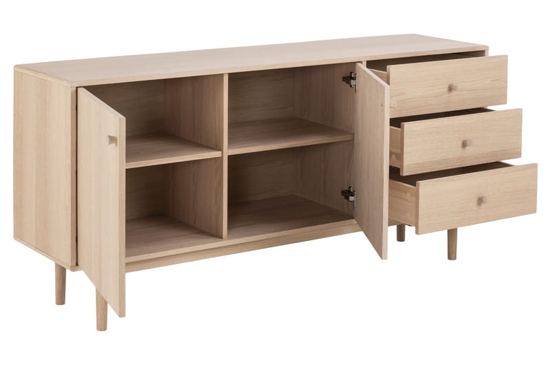 Salama Skänk 160 cm - Vit - Förvaring - Förvaringsmöbler - Sideboard & skänk