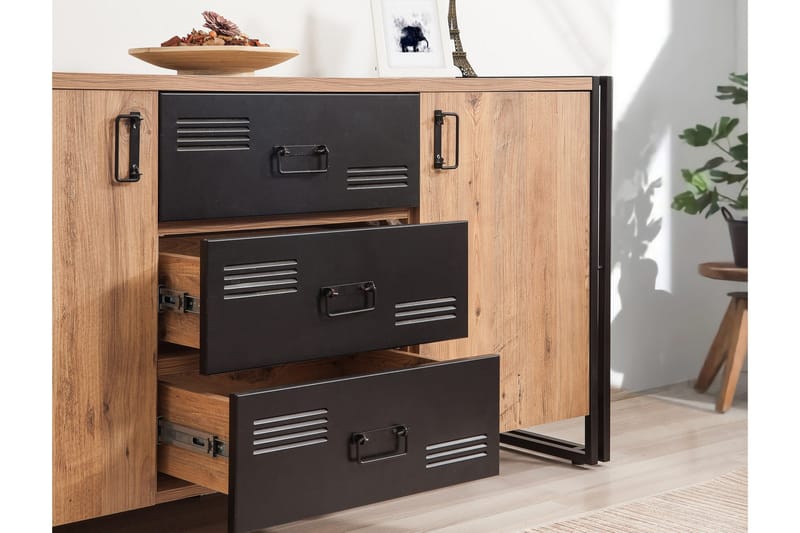 Sapphira Avlastningsbord - Trä/Svart - Förvaring - Förvaringsmöbler - Sideboard & skänk