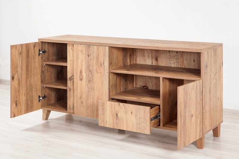Sapphira Skänk - Ljusbrun - Förvaring - Förvaringsmöbler - Sideboard & skänk