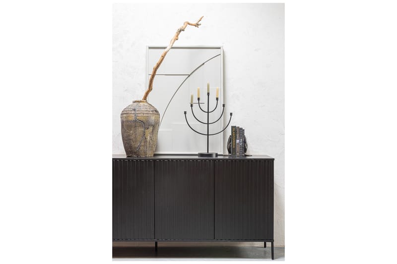 Sideboard & skänk Hemlinge Sideboard 44x200 cm Svart - Förvaring - Förvaringsmöbler - Sideboard & skänk