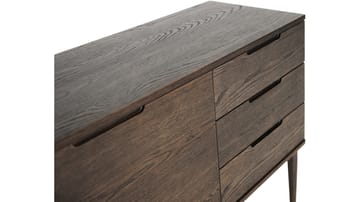 Sideboard Nordal 2+3 - Brunlackad - Förvaring - Förvaringsmöbler - Sideboard & skänk