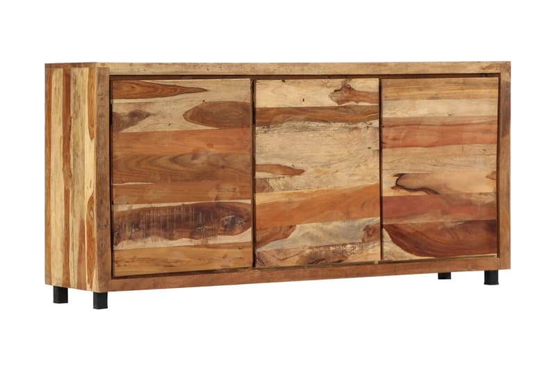 Sidoskåp 160x38x79 cm massivt återvunnet tr�ä - Brun - Sideboard & skänk