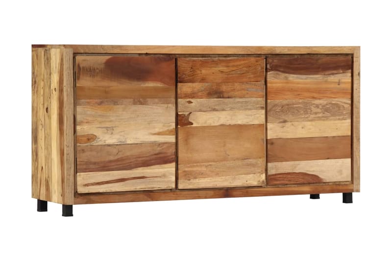 Sidoskåp 160x38x79 cm massivt återvunnet trä - Brun - Sideboard & skänk