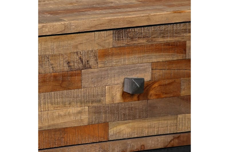 Sidoskåp med 6 lådor massiv återvunnen teak 70x30x76 cm - Brun - Förvaring - Förvaringsmöbler - Sideboard & skänk