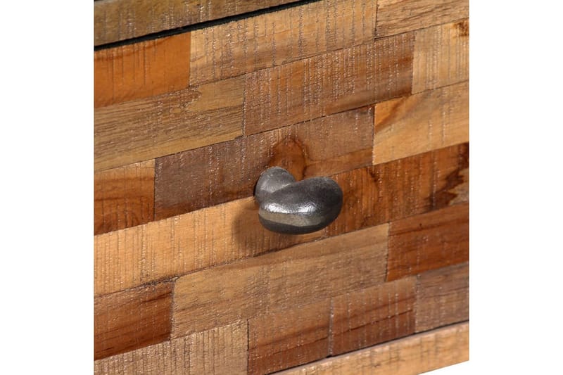 Sidoskåp med 6 lådor massiv återvunnen teak 70x30x76 cm - Brun - Förvaring - Förvaringsmöbler - Sideboard & skänk