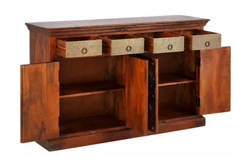 Silian Skänk 145 cm - Akacia Brun - Förvaring - Förvaringsmöbler - Sideboard & skänk