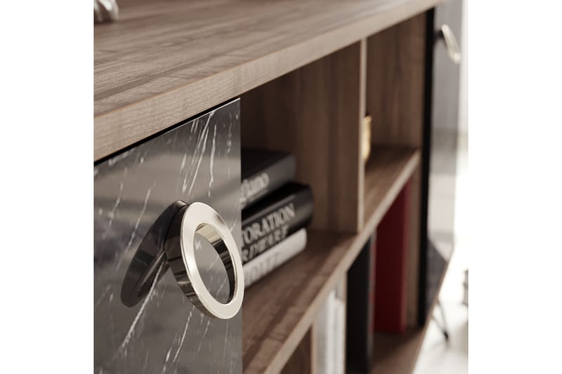 Sincerely Sidobord 180 cm - Valnöt|Svart - Förvaring - Förvaringsmöbler - Sideboard & skänk