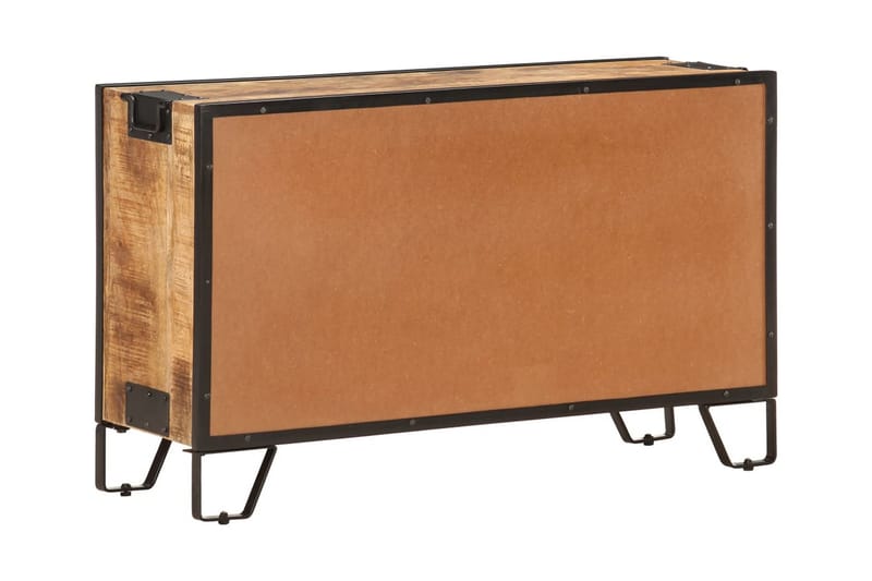 Skänk 100x31x60 cm massivt grovt mangoträ - Brun - Sideboard & skänk