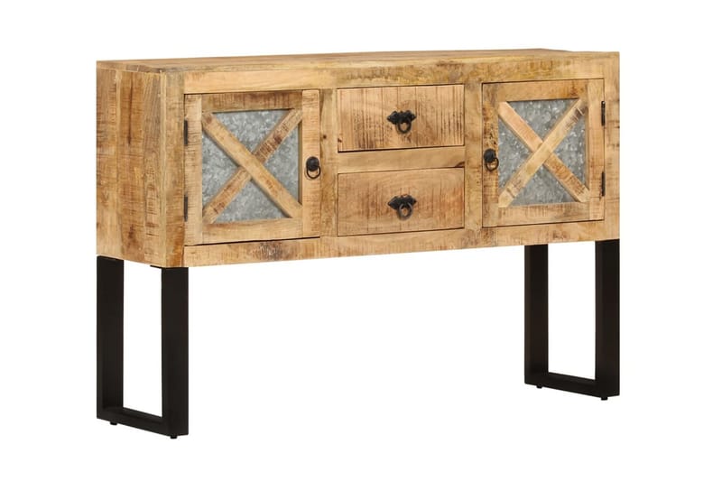 Skänk 110x30x74 cm grovt mangoträ - Brun - Förvaring - Förvaringsmöbler - Sideboard & skänk