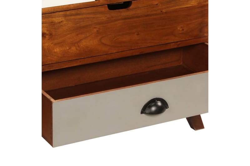 Skänk 115x35x86 cm massivt akaciaträ - Flerfärgad - Förvaring - Förvaringsm�öbler - Sideboard & skänk