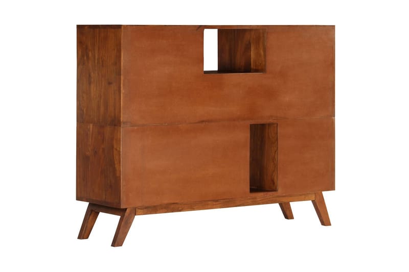 Skänk 115x35x86 cm massivt akaciaträ - Flerfärgad - Förvaring - Förvaringsmöbler - Sideboard & skänk