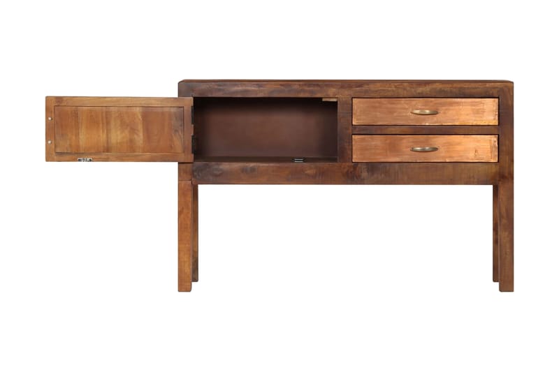 Skänk 118x30x75 cm massivt mangoträ - Brun - Sideboard & skänk